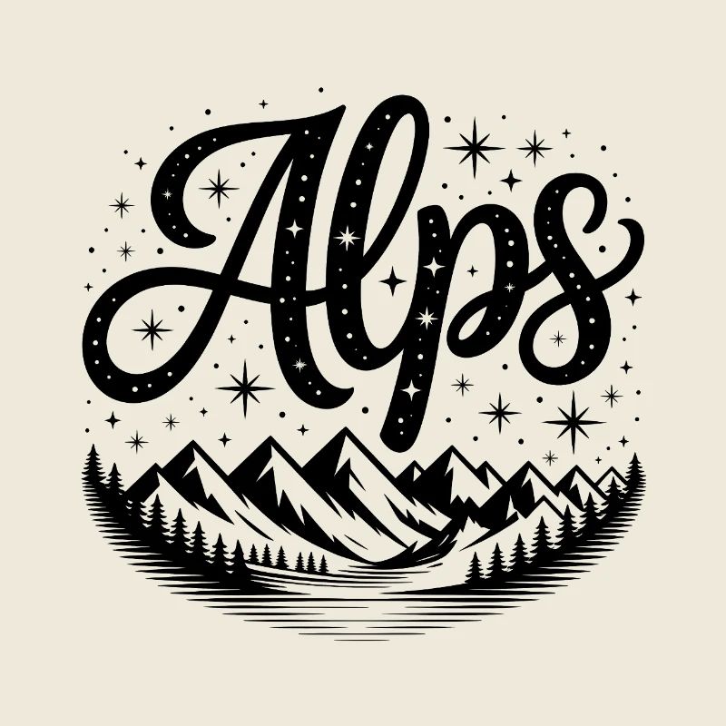 Alps - Souvenir Design