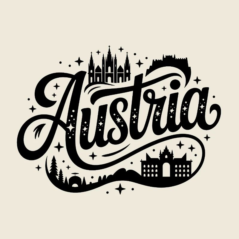 Austria - Souvenir Design