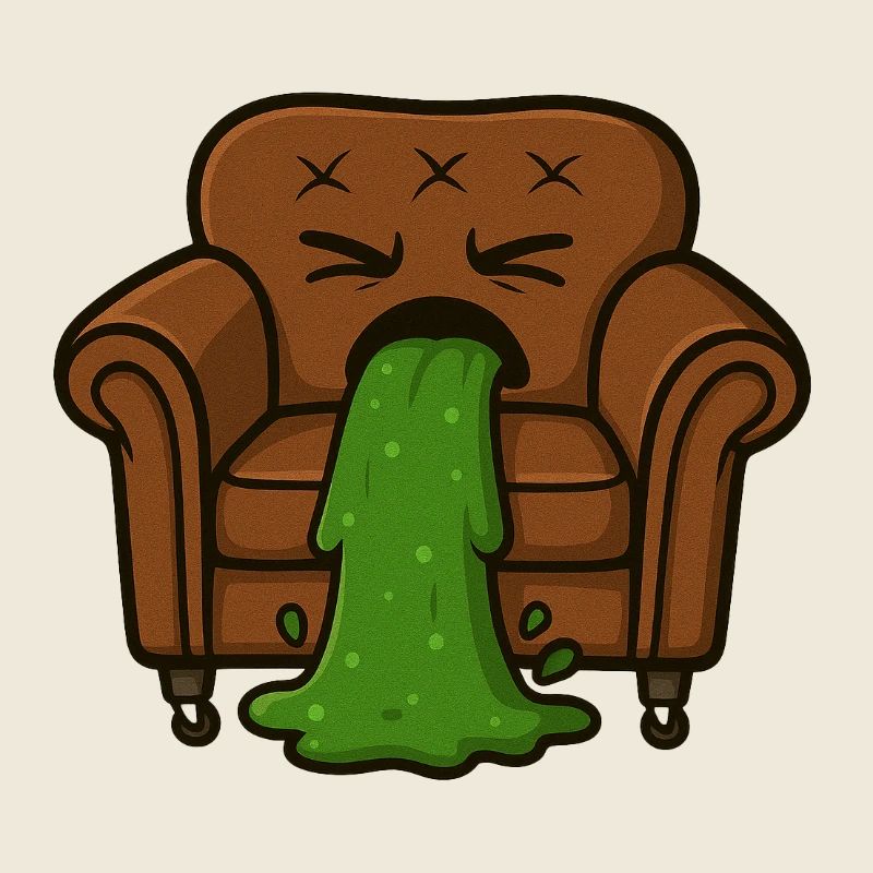 Couchi vomit