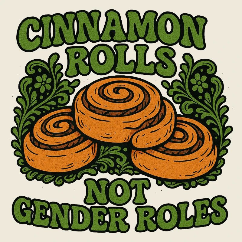 Les rouleaux à la cannelle ne sont pas conçus pour les rôles de genre