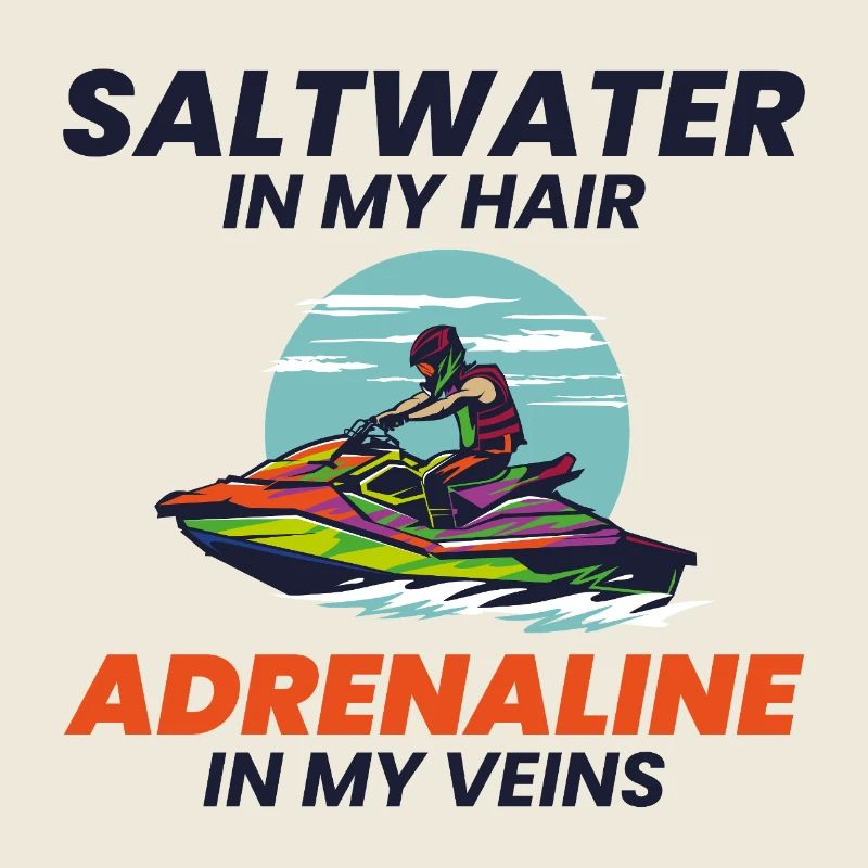 Jetski extrême Descente à l’adrénaline en eau salée