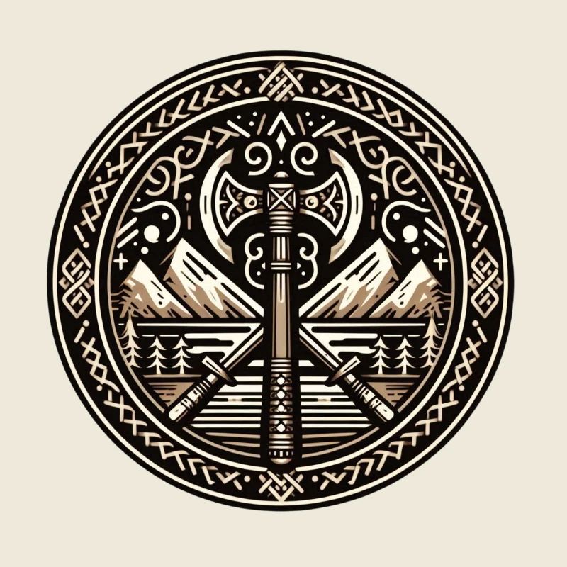 Wilson Vikings Schild Design