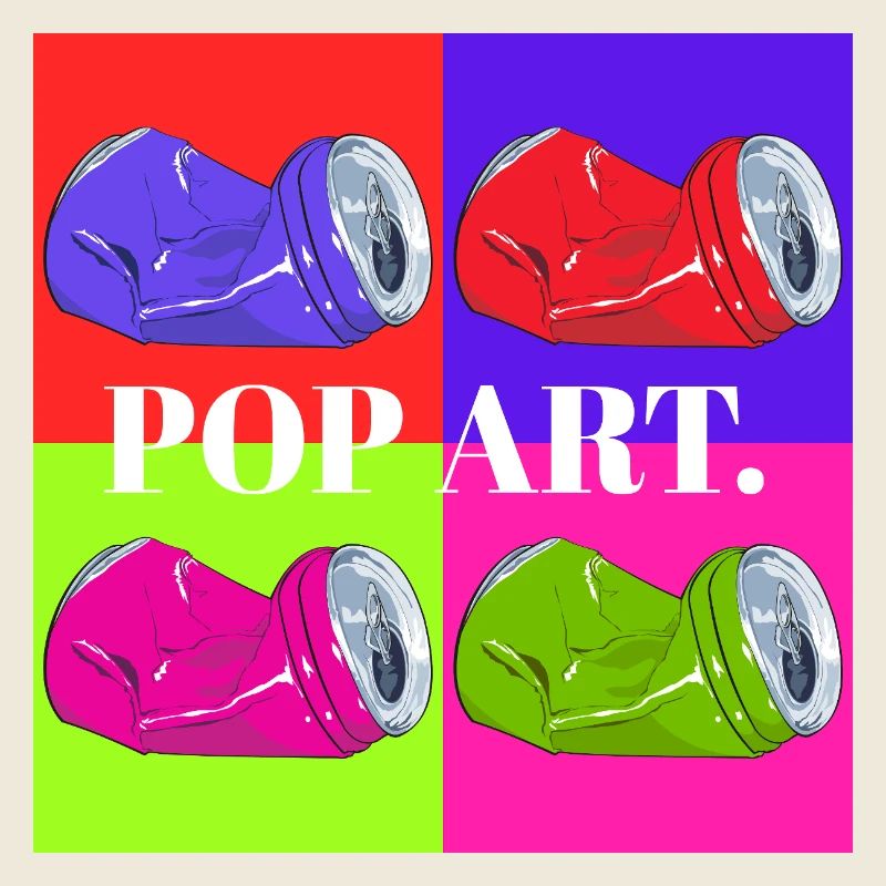 Pop Art Cola Dosen Design