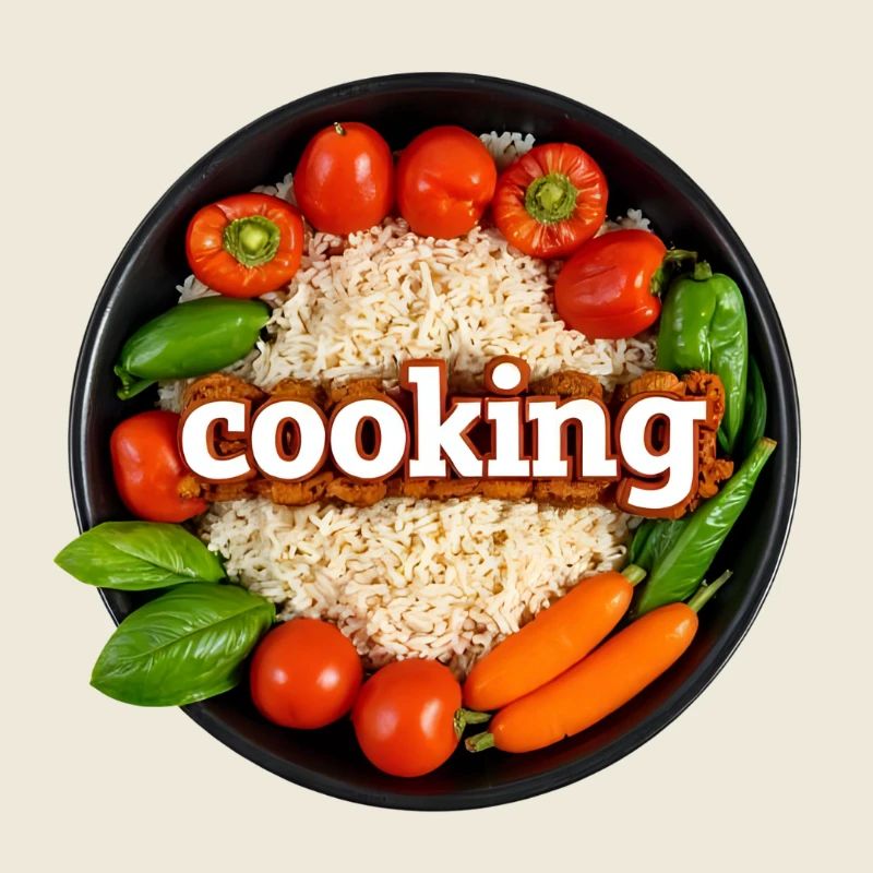 Culinary cooking with fresh vegetables
