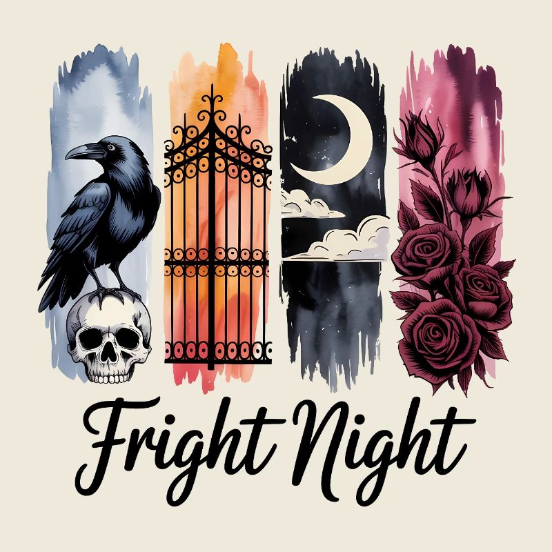 Mystic Night and Nature Scene