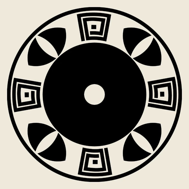 Kosmisches Sonnenrad Mandala