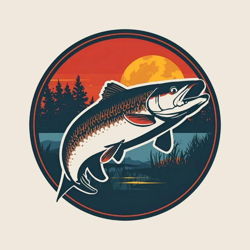 Poisson en design naturel