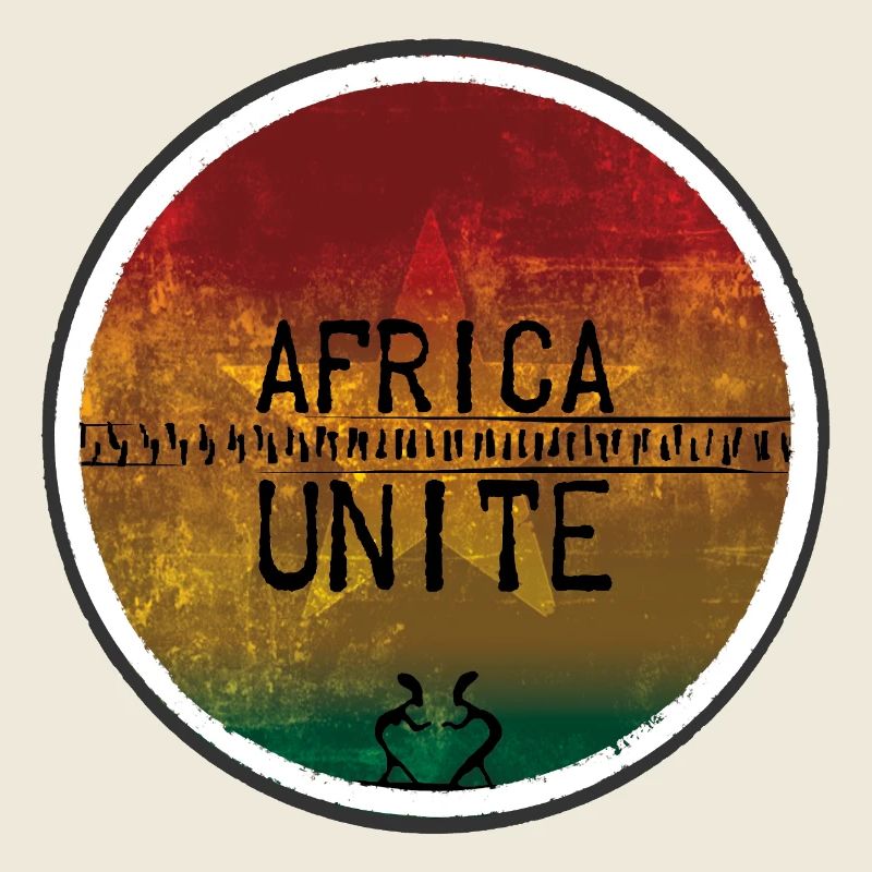 Design ethnique reggae Africa Unite