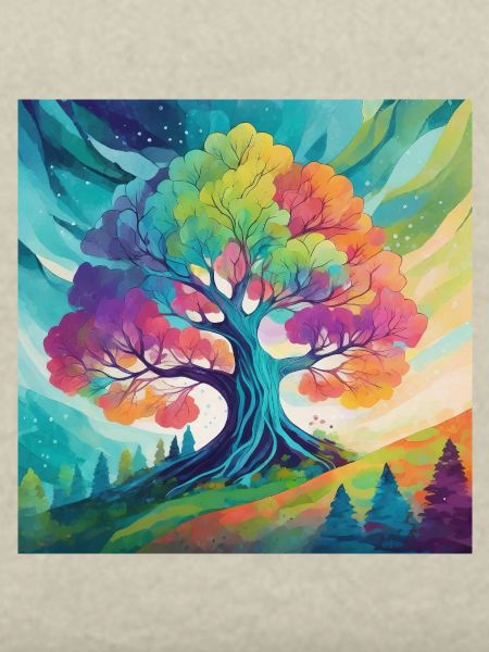 Rainbow Tree of Creativity