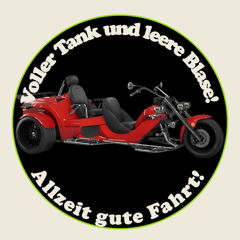 Trike riding always with a full tank and empty bladder