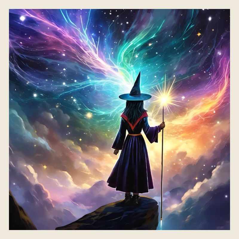 Sorcière magique - Soyez la lumière dans l’obscurité