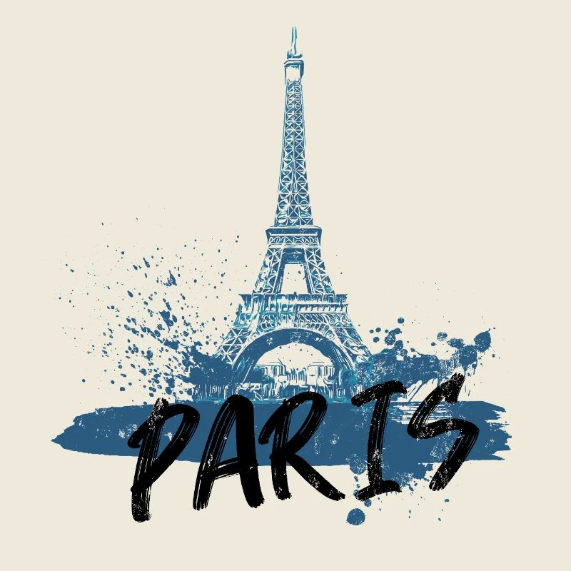 Entwurf des Eiffelturms in Paris