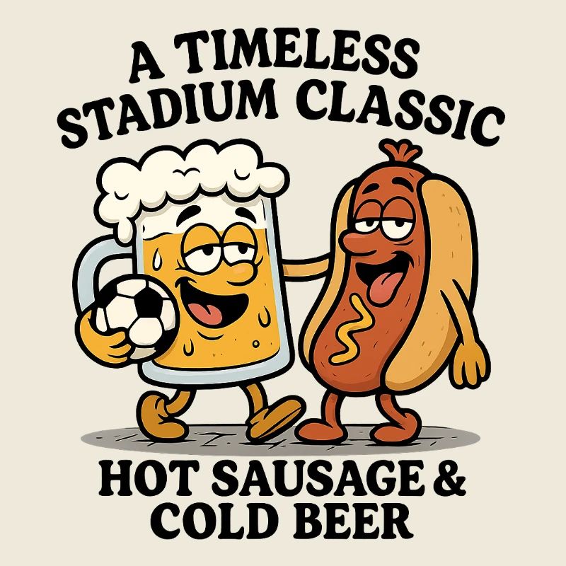Bier und HotDog