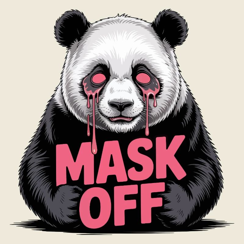 Masque sans panda