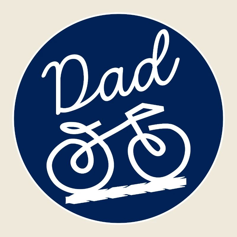 VATER, RADFAHREN, RADFAHRER, LINIENKUNST