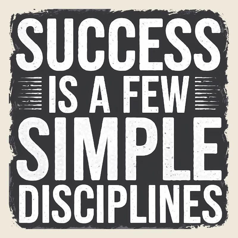 Inspirational Success Quote Typography