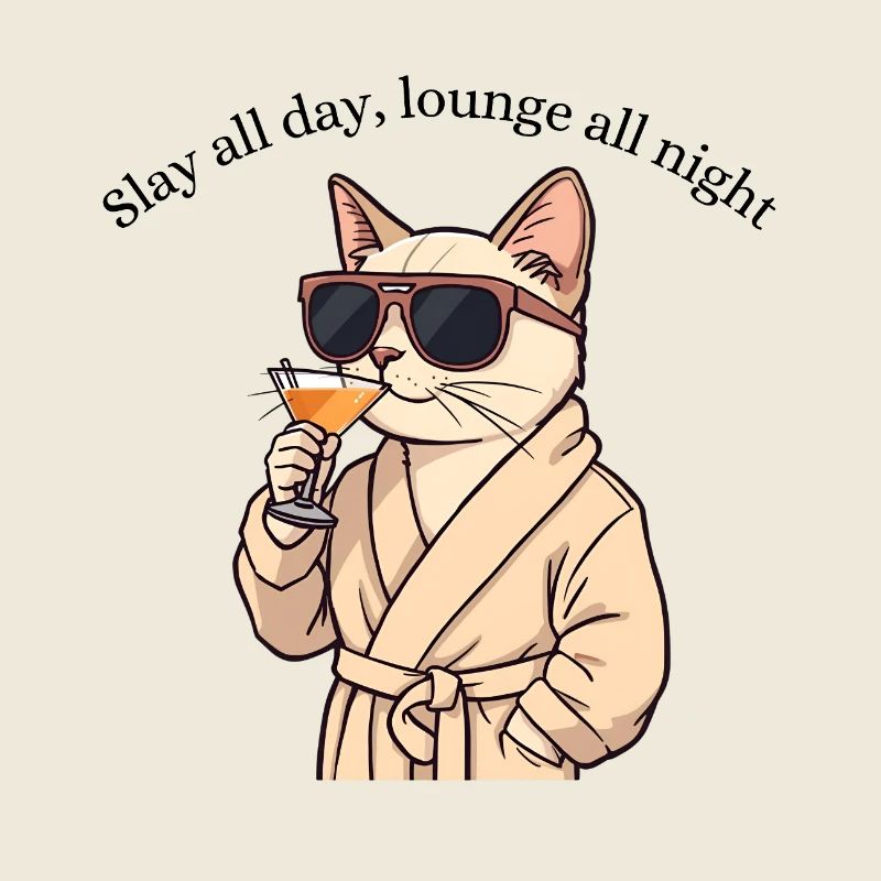 Cat in Style – Slay All Day, Lounge All Night