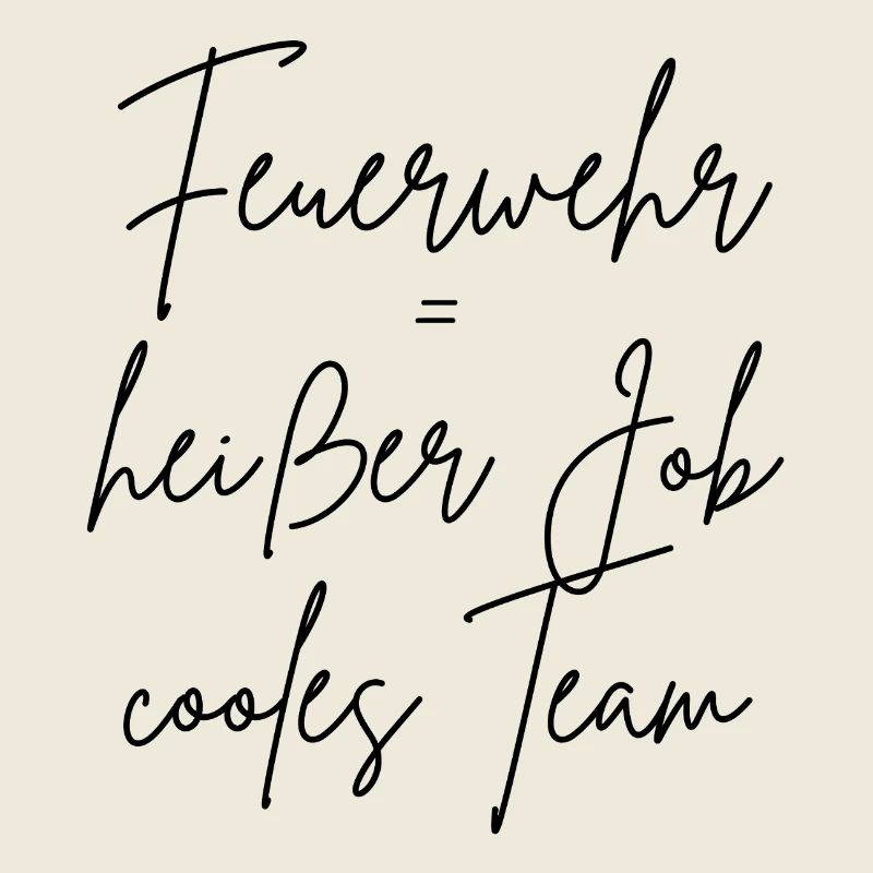 Fire brigade = hot job, cool team