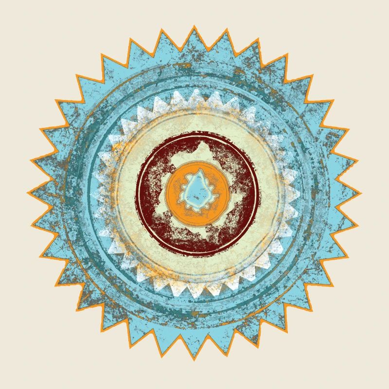 Circle Mandala Vintage Texture