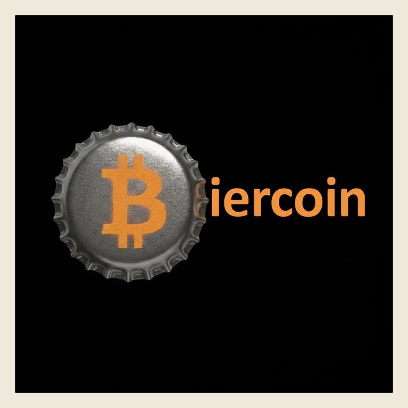 Biercoin Bitcoin Flaschenverschluss