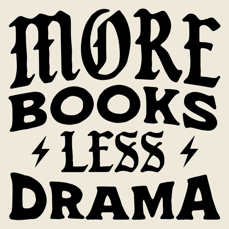 Plus de livres, moins de drame