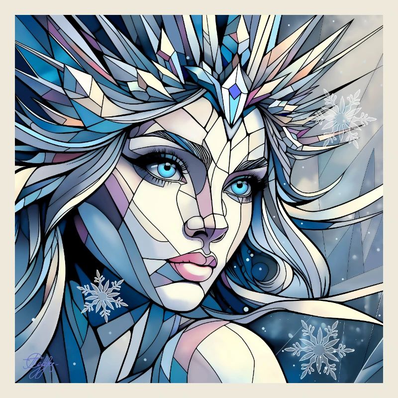 Crystal Portrait Fusion
