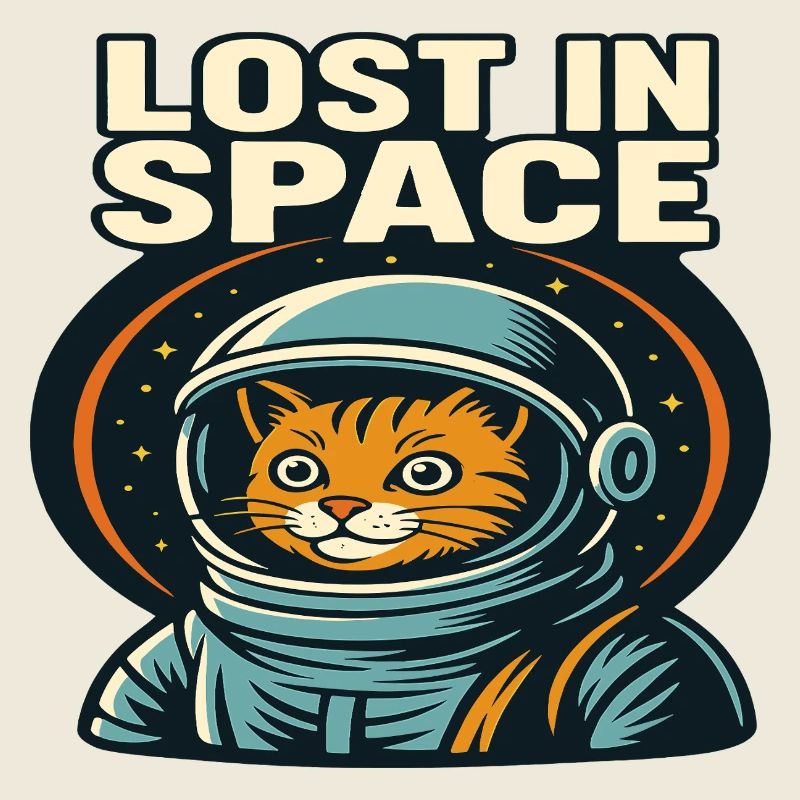 Lost in Space Katzen Astronaut Design
