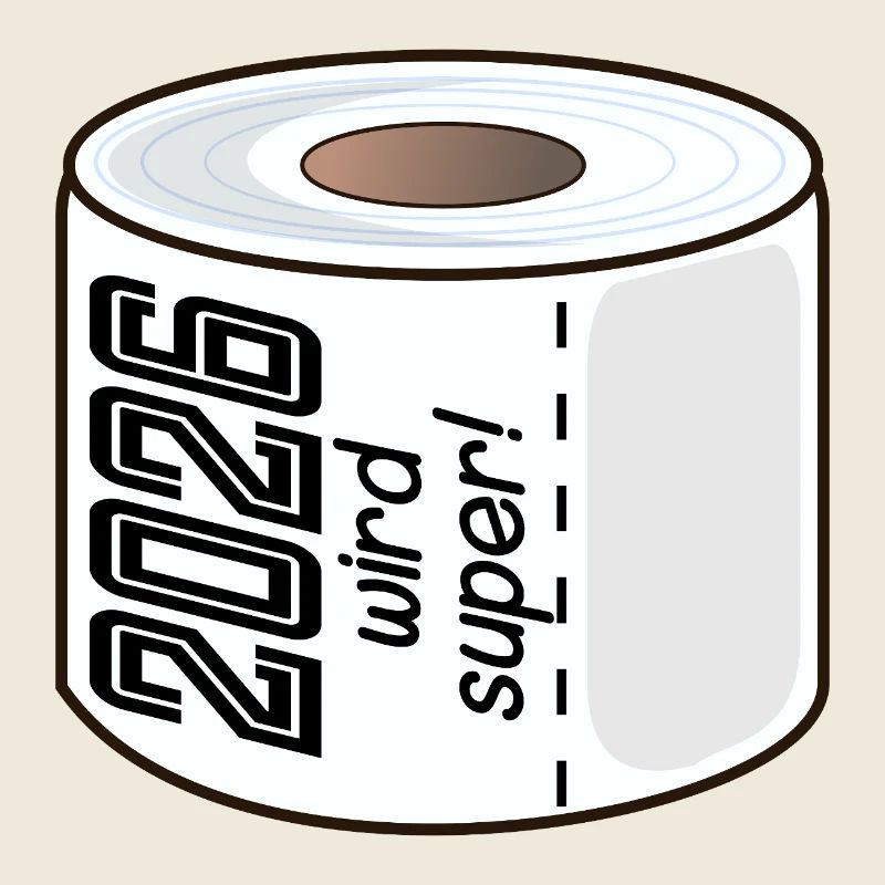 KLOPAPIER TOILETTENPAPIER 2026 SPRÜCHE