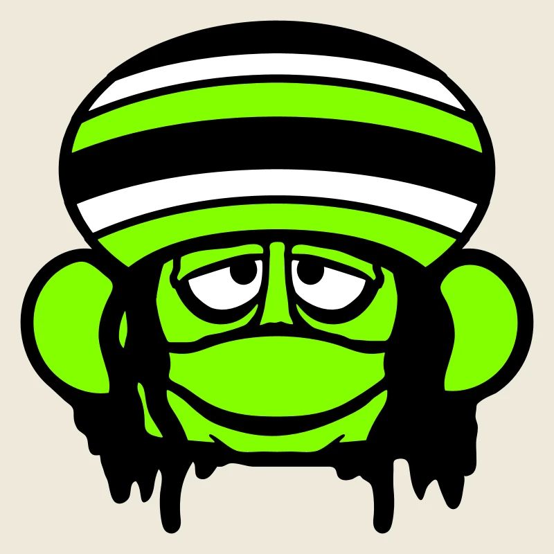 Frog Reggae Music Rasta Hair Hat Jamaica Fun