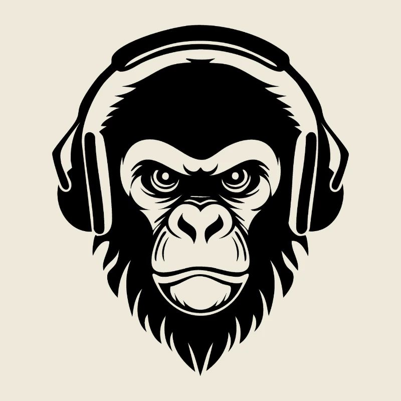 Chemise Masquée Underground Beat Monkey Head