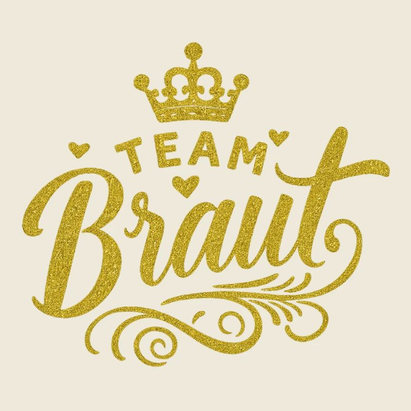 Équipe Bridal Gold Glitter
