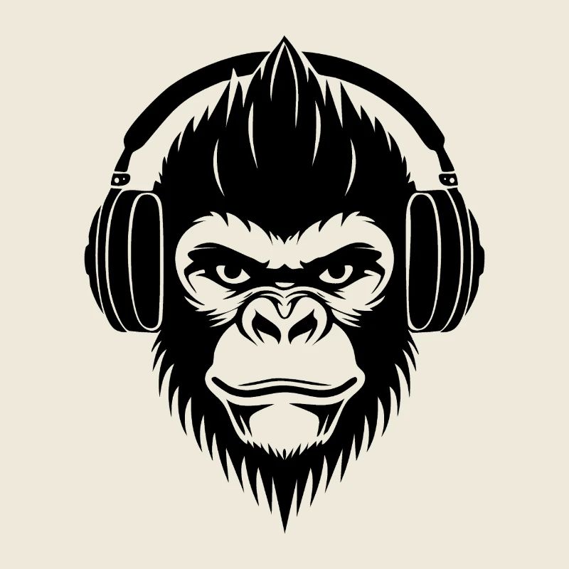 Night Drive Monkey Head Club Beats Chemise