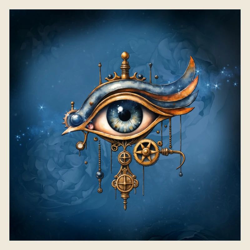 Steampunk Eye with Gears