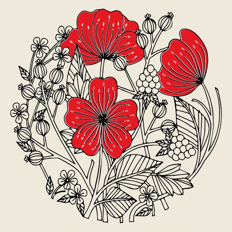 Fleurs d’hibiscus