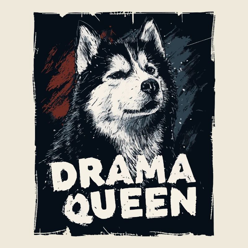 Husky Drama Queen
