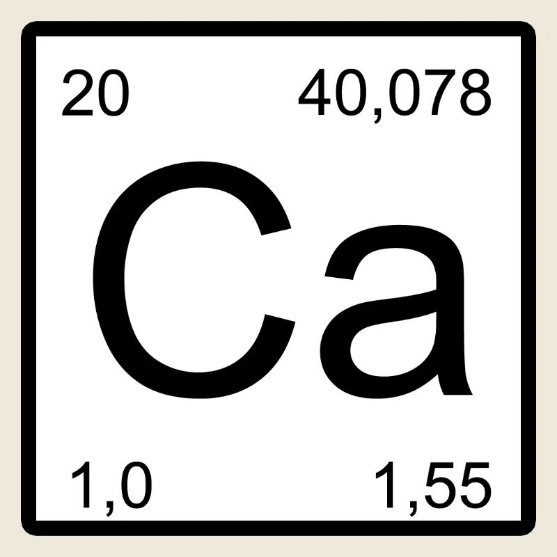 Calcium Symbol Graphic