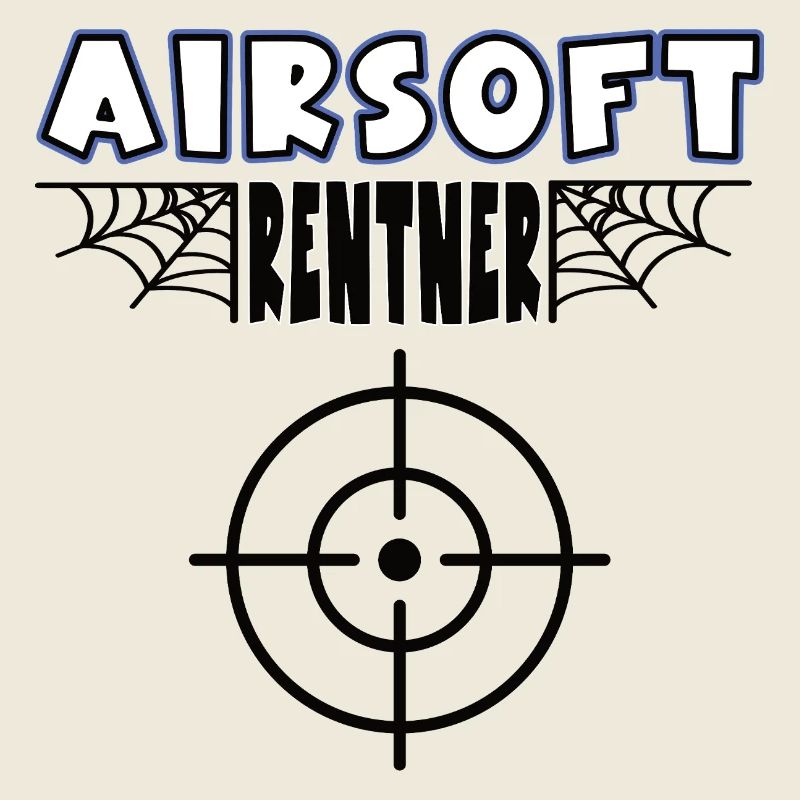 Airsoft Pensioner Airsoft Player Retirement Retirement