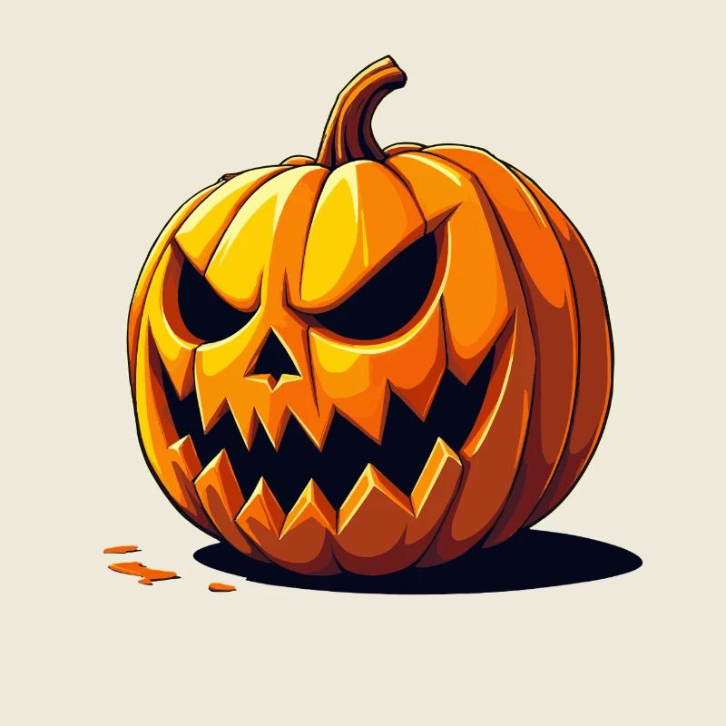 Grim Pumpkin Halloween Look