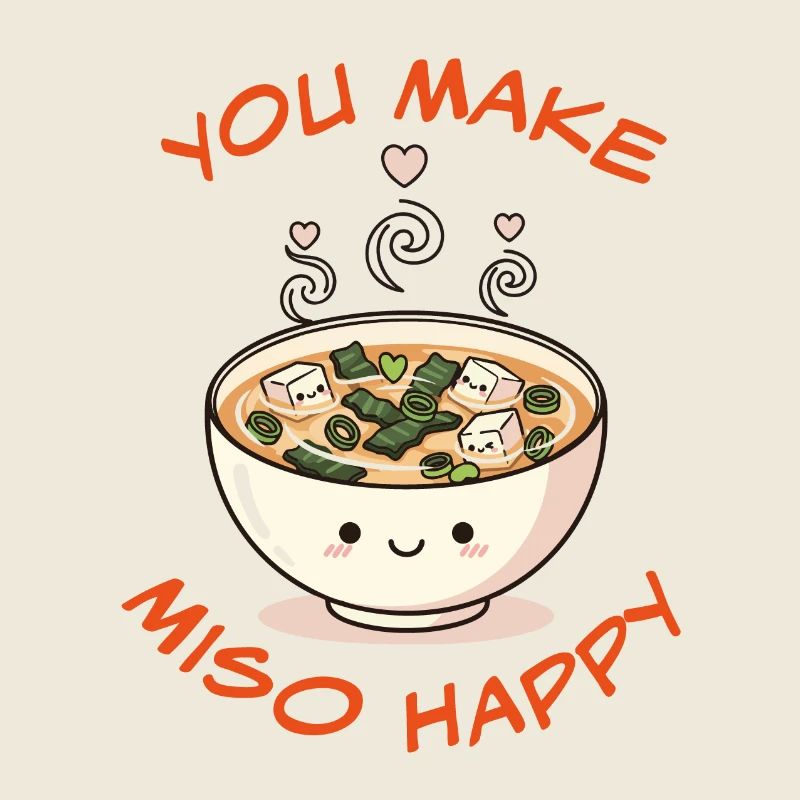 Dessin animé Miso Lucky Bowl
