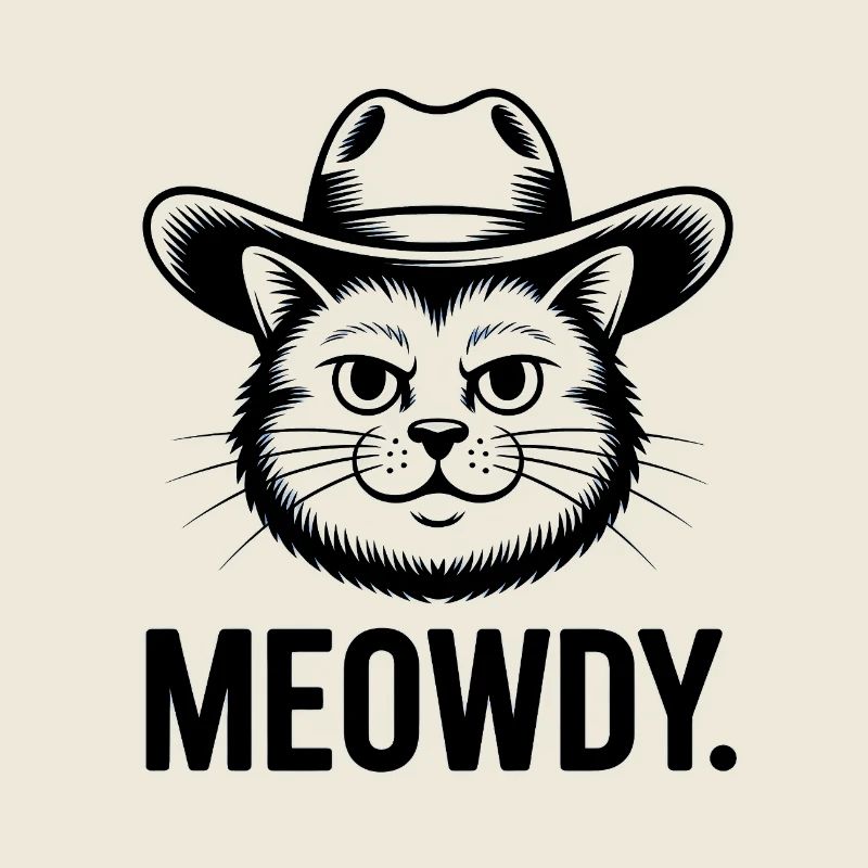 Miaousdy - T-shirt chat drôle