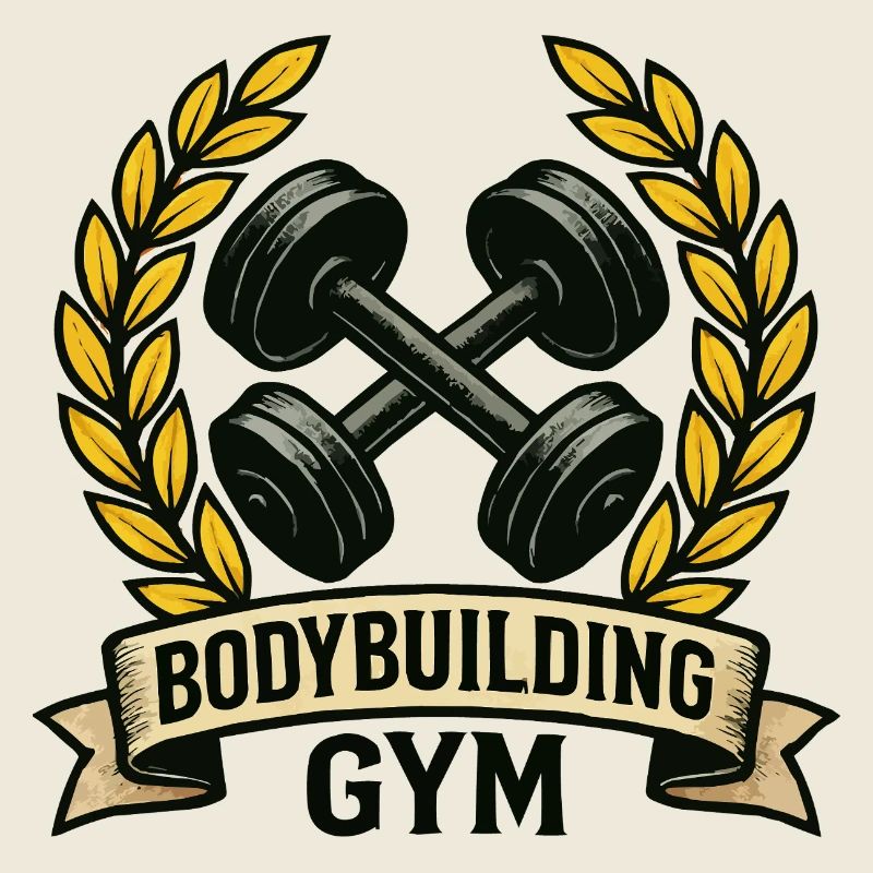 Gymnase de musculation Laurel Emblem
