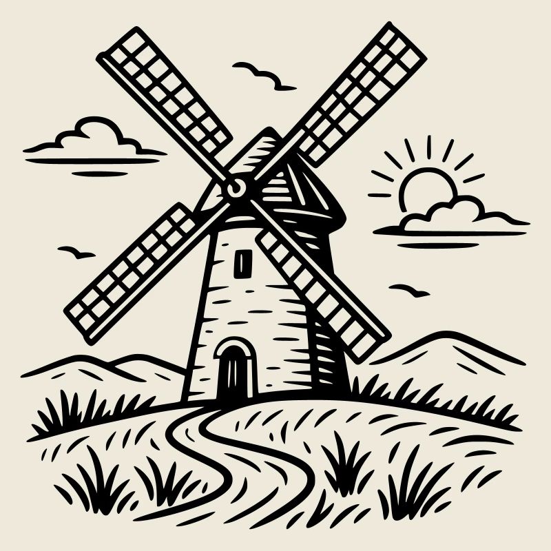 Windmühle