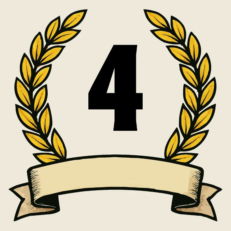 Couronne de laurier doré 4