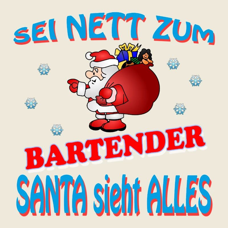 SANTA BARTENDER