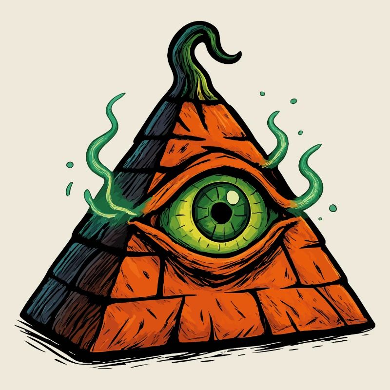 Pyramide d’Halloween – L’œil de la terreur