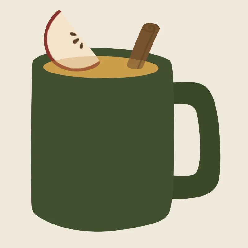 Glühapfel Apfelwein Becher