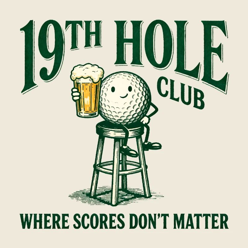 Club du 19e trou – Golf & Beer Design