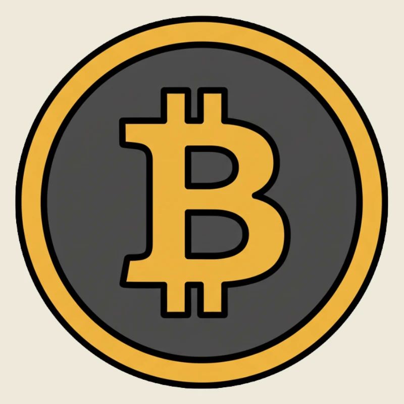 Pièce Bitcoin | Symbole de la crypto-monnaie BTC