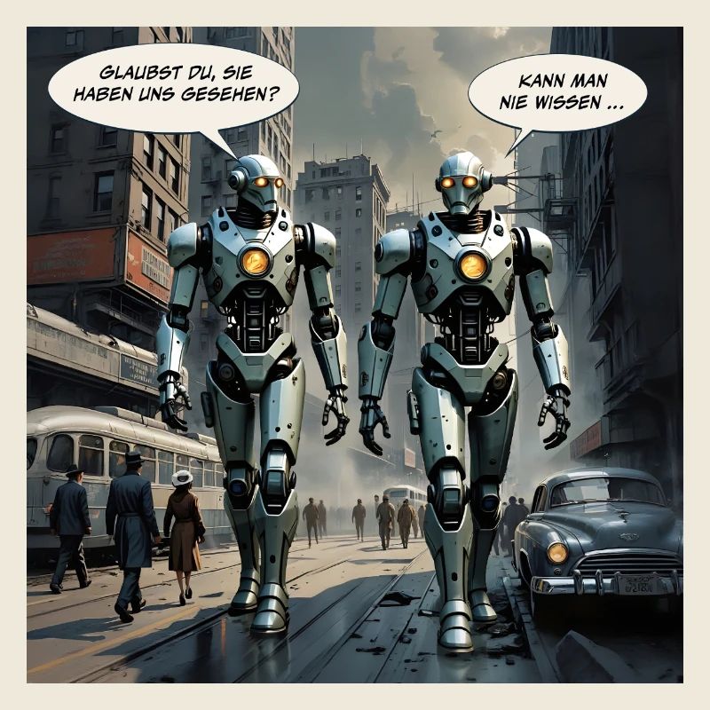 Robots – « Pensez-vous qu’ils nous ont vus ? »