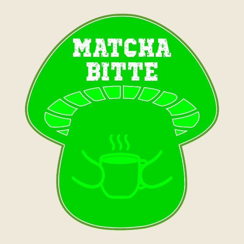 CHAMPIGNONS AU THÉ MATCHA